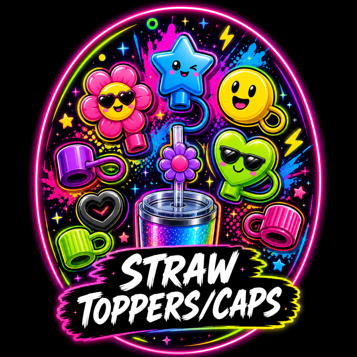 Straw Toppers/ CAPS