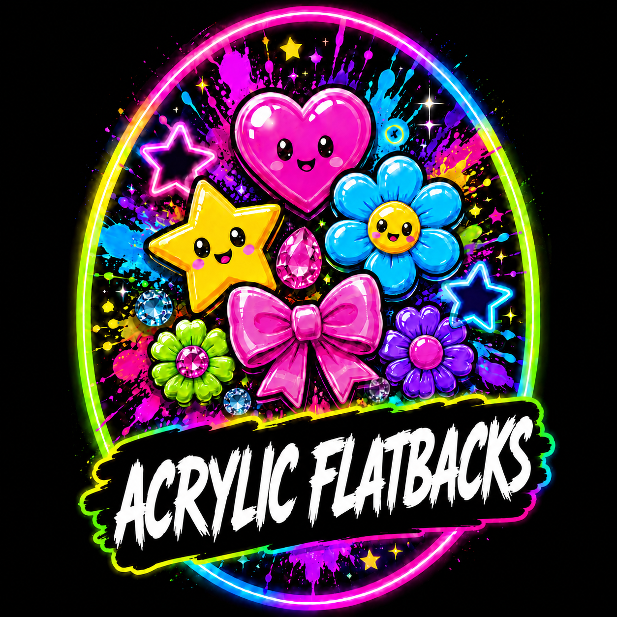 Acrylic Flatbacks