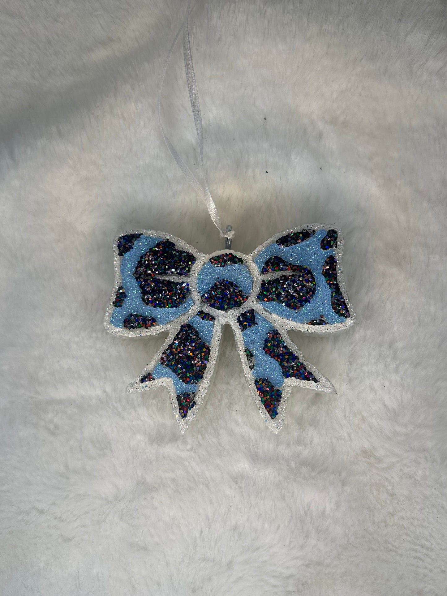 Blue bow