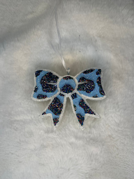 Blue bow