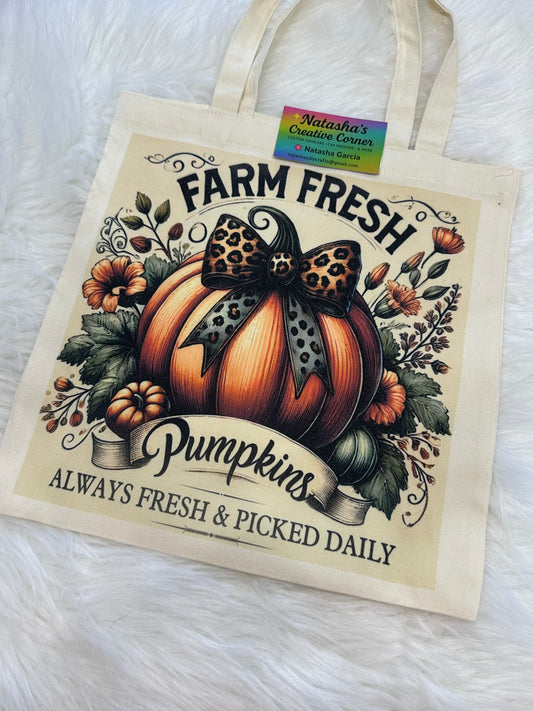 Farm fresh pumpkins