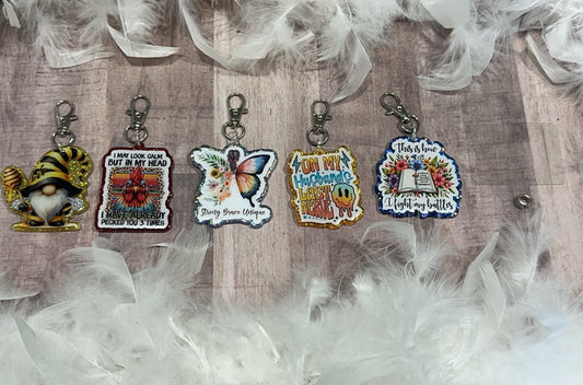 Key chains/ Phone Charms Set 6