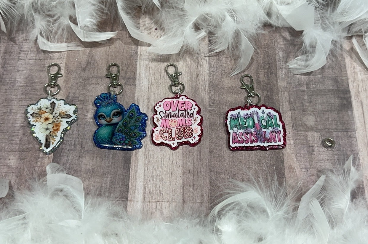 Key chains/ Phone Charms Set 4