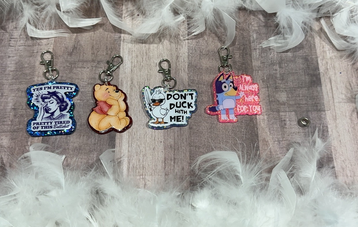 Key chains/ Phone Charms Set 2