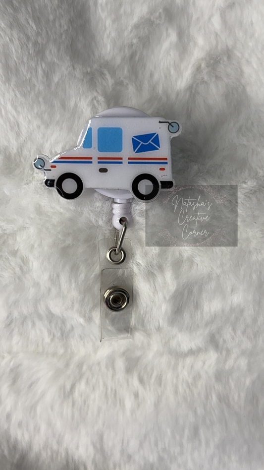 Mail  Badge Reel