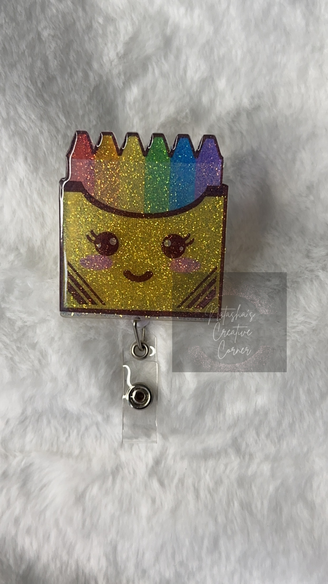 Crayon Badge Reel