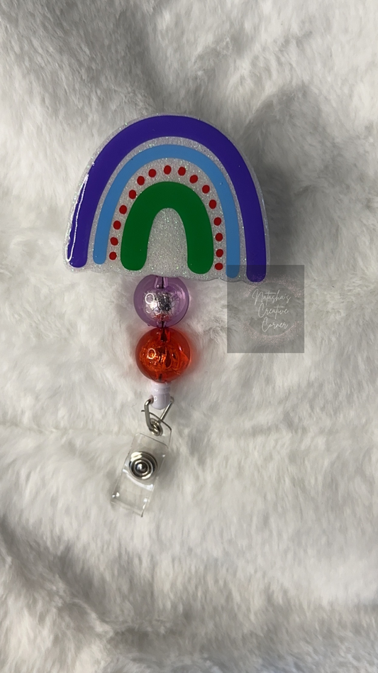 Rainbow Badge Reel